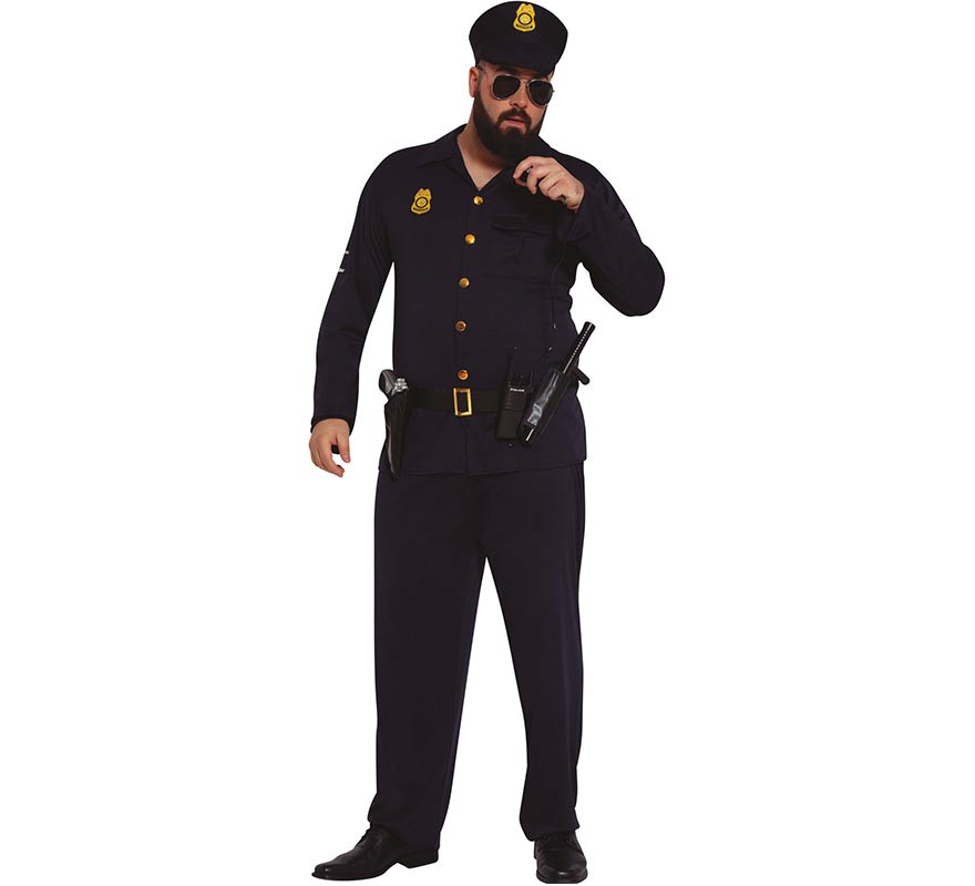 Disfraz de Policía para hombre-B