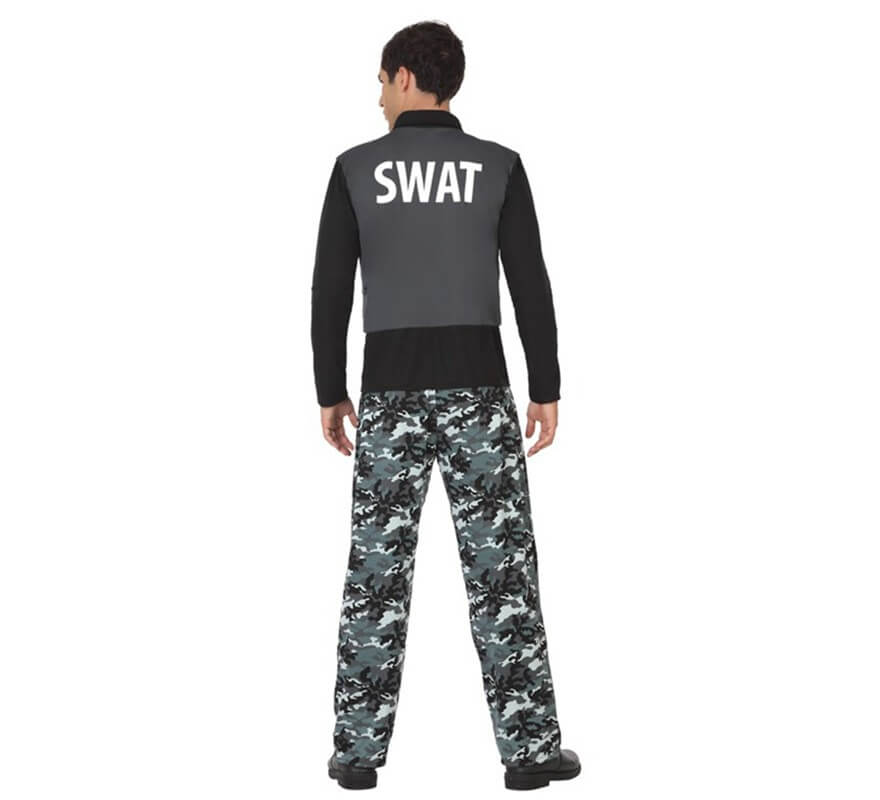 Fato de SWAT Police para homem-B