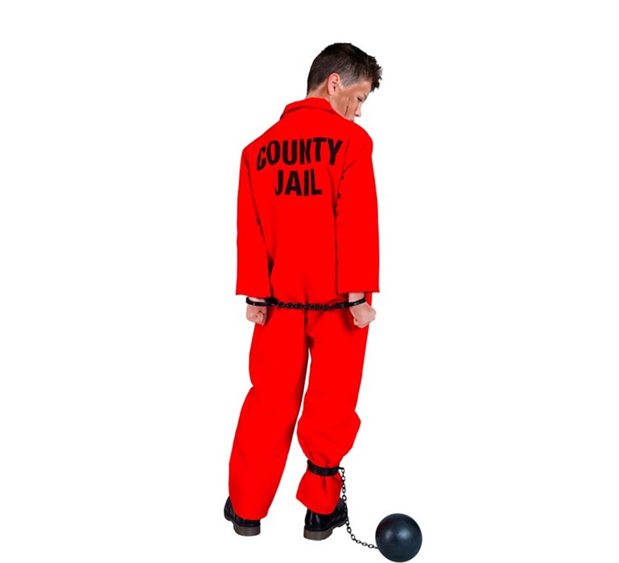 Crazy Prisoner Costume for Boys-B
