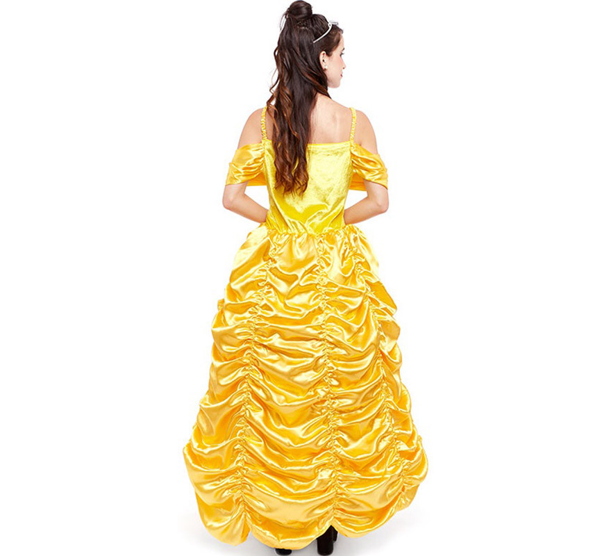 Disfraz de Princesa Amarilla de Cuento para mujer-B