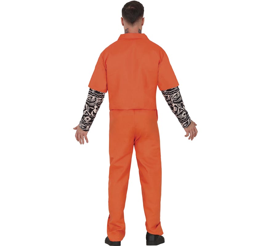 Tattooed Prisoner Costume for Men-B