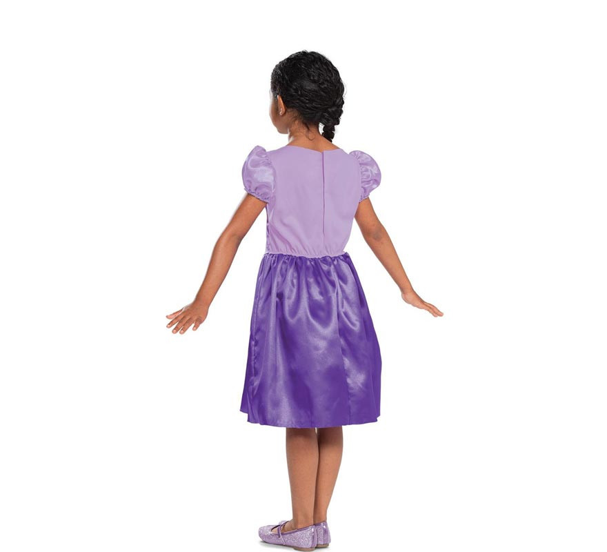 Disfraz de Rapunzel Disney Enredados Básico plus para niña-B
