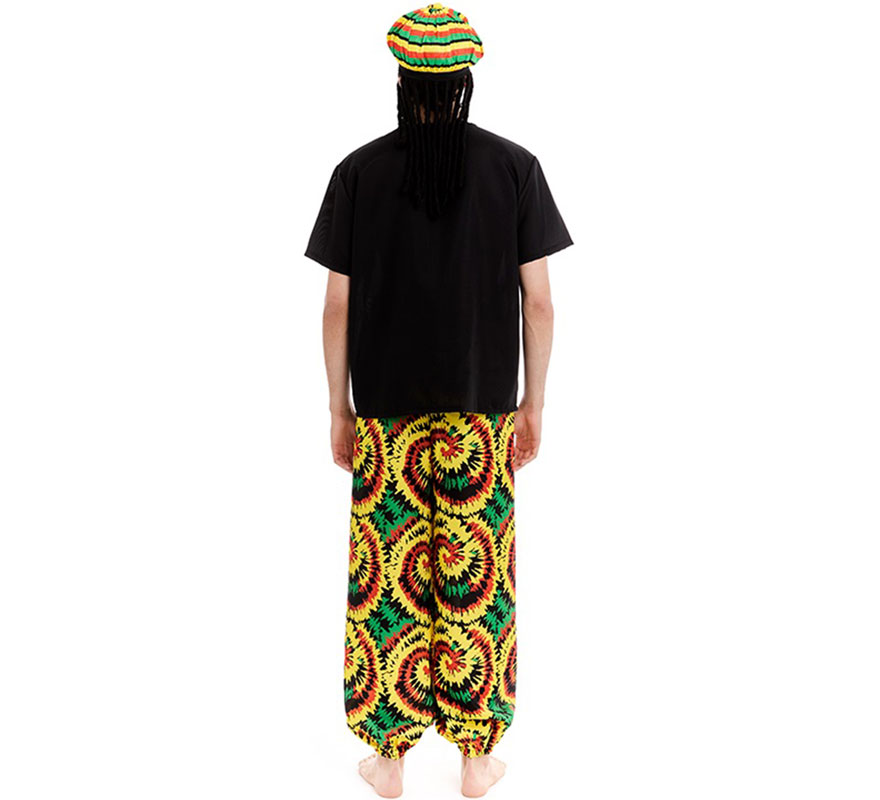 Disfraz de Rastafari Jamaicano para hombre-B