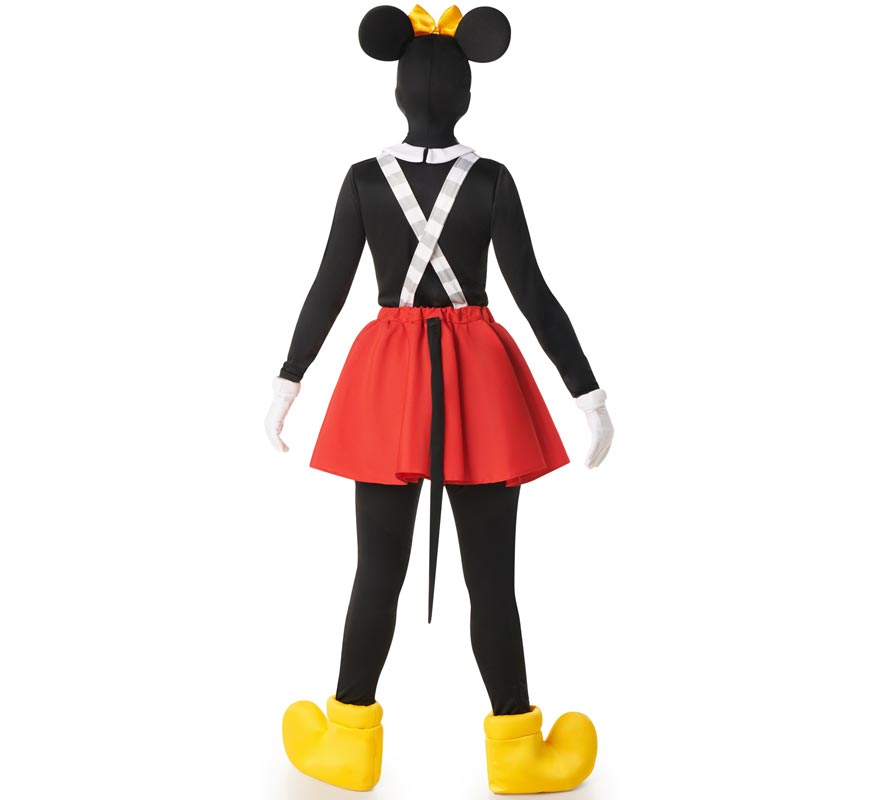 Fato de rato de desenho animado feminino-B