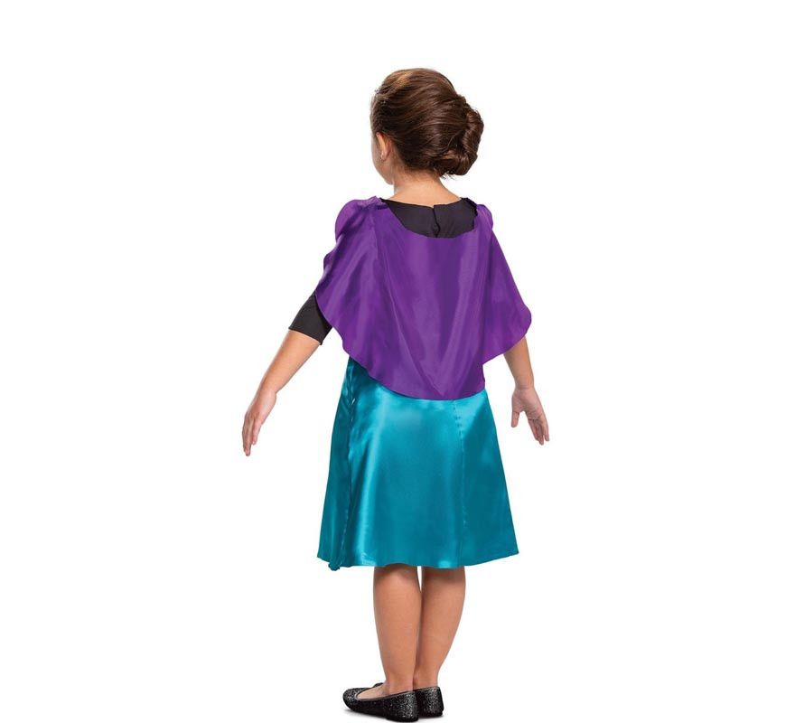Costume basic plus Disney Regina Anna per bambina-B