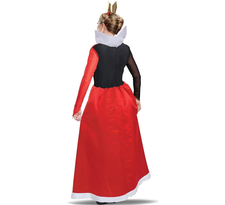 Disfraz de Reina de Corazones Disney clásico para mujer-B