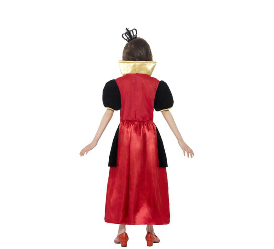 Disfraz de Reina de Corazones para niña-B