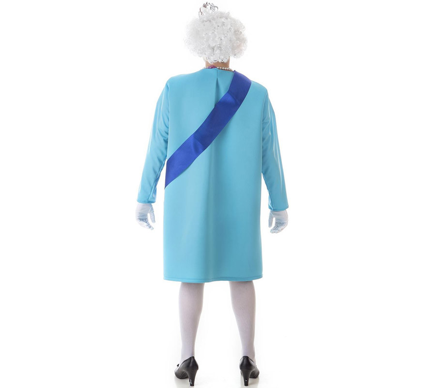 Disfraz de Reina Isabel II del Reino Unido para adultos-B