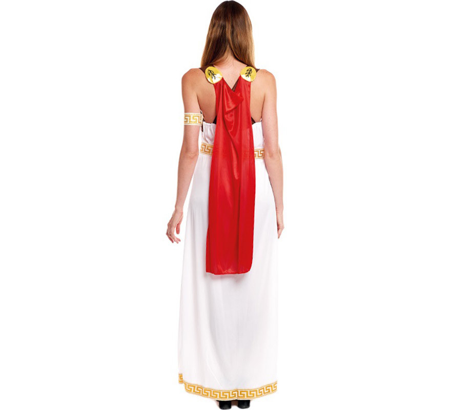 Costume da romana imperiale bianco per donna-B