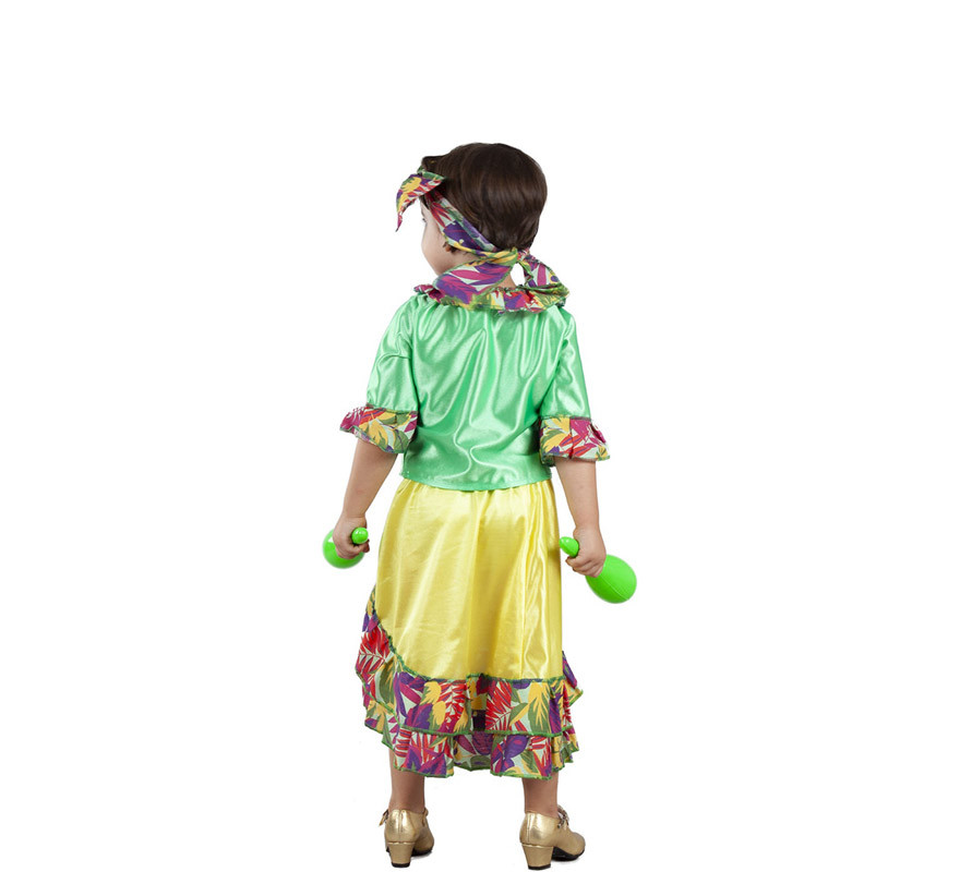 Rumbera Kostüm für Babys und Mädchen-B