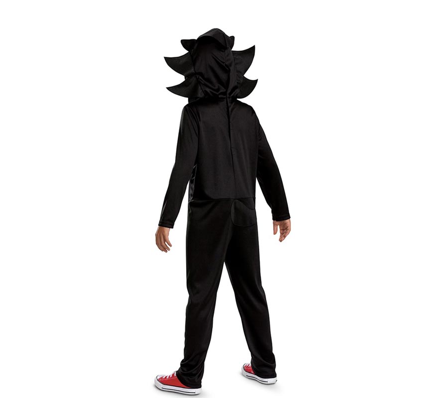 Fato de Shadow Fancy do Sonic the Hedgehog 3: O Filme para Crianças-B