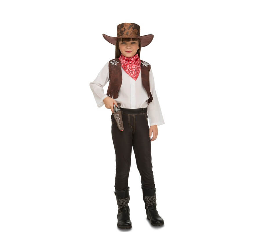 testigo Cereal granja Disfraz de Sheriff con accesorios para niños
