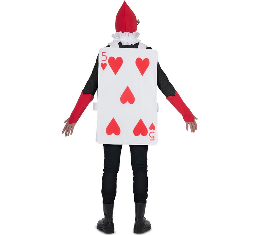 Men's Queen of Spades Card Soldier Costume-B