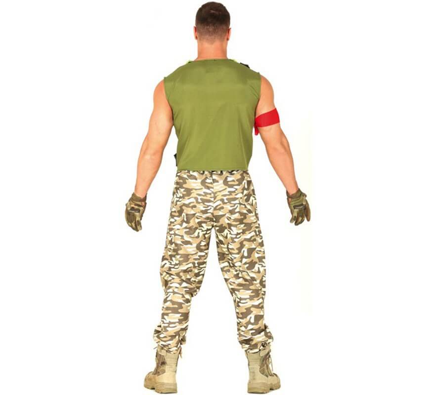 Disfraz de Soldado de Combate para hombre-B
