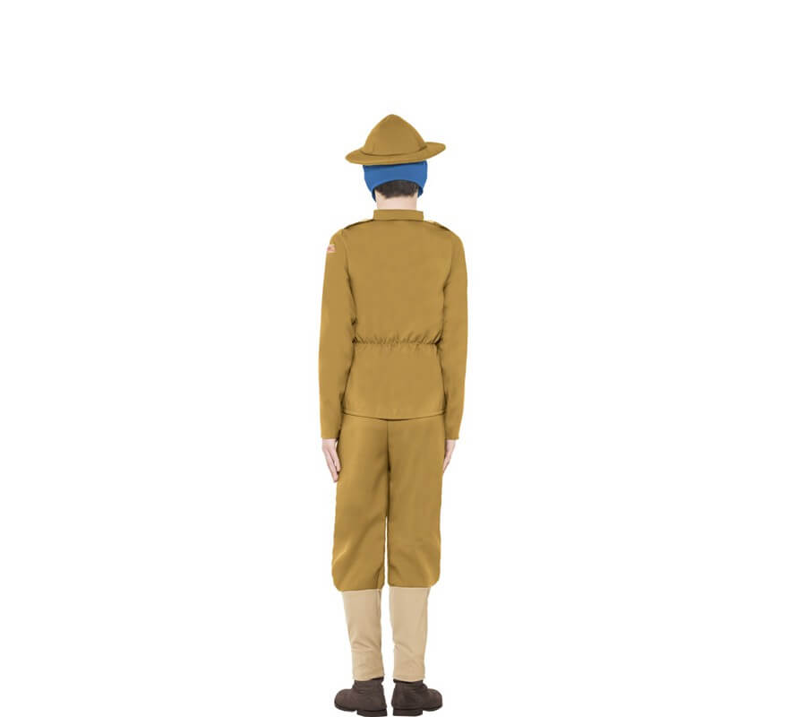 Costume del soldato della prima guerra mondiale di storie orribili per bambino-B