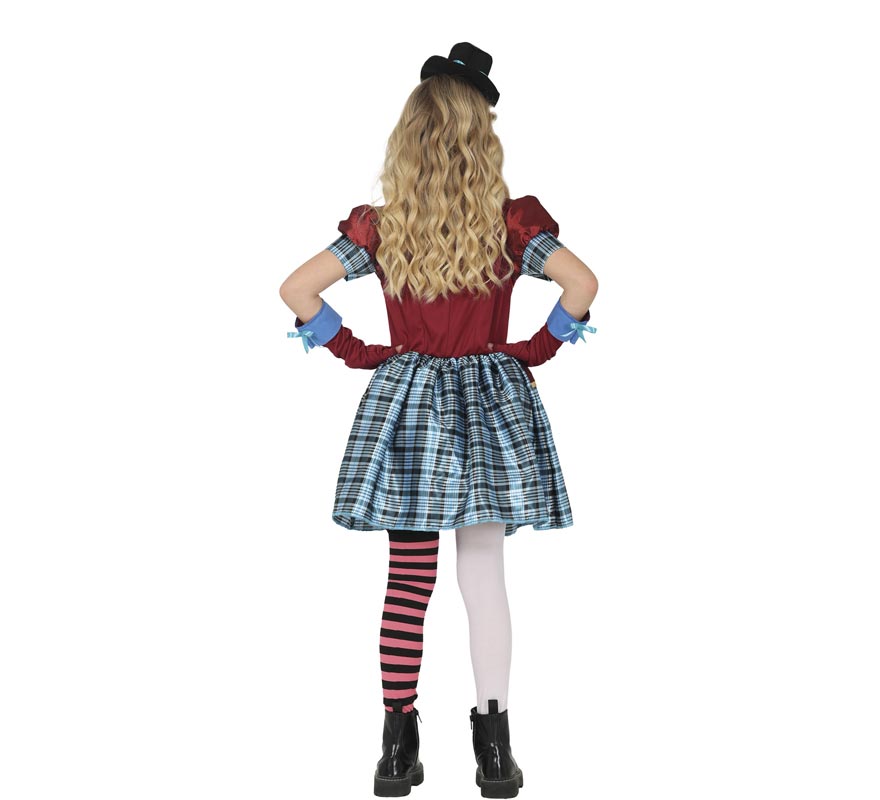 Fato de caixa de chapéu Tic Tac para meninas-B