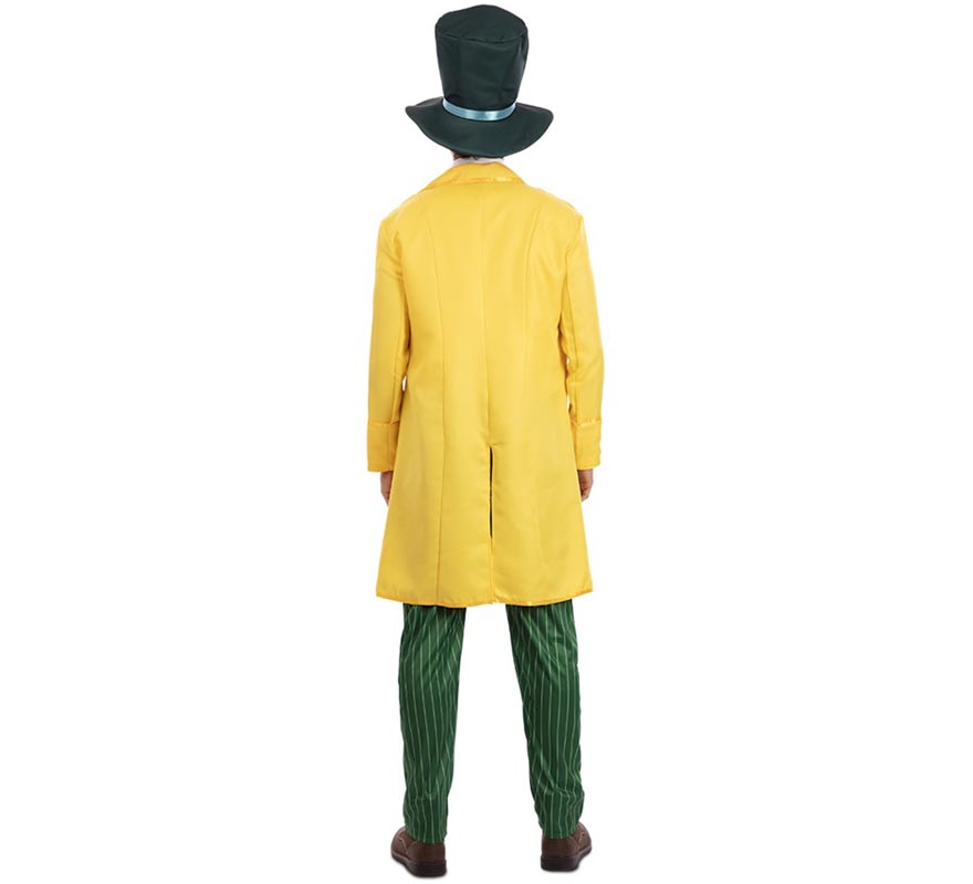 Yellow Hatter Costume for Men-B