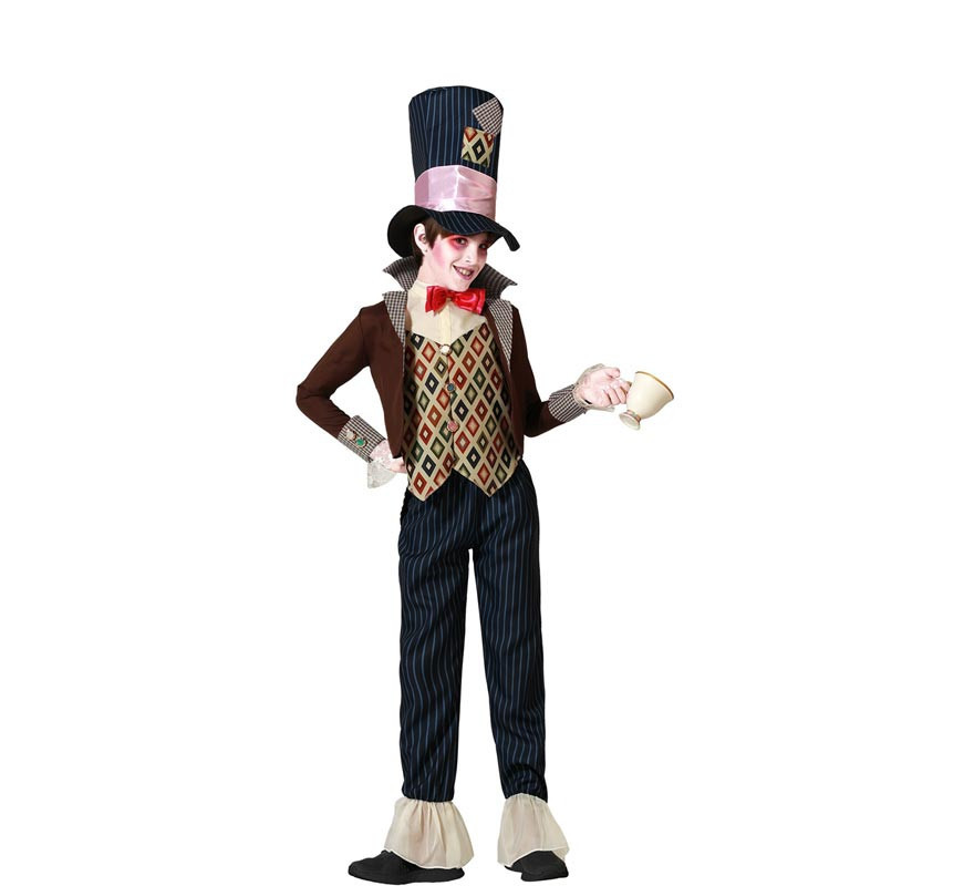 Mad Hatter costume with jacket for children-B