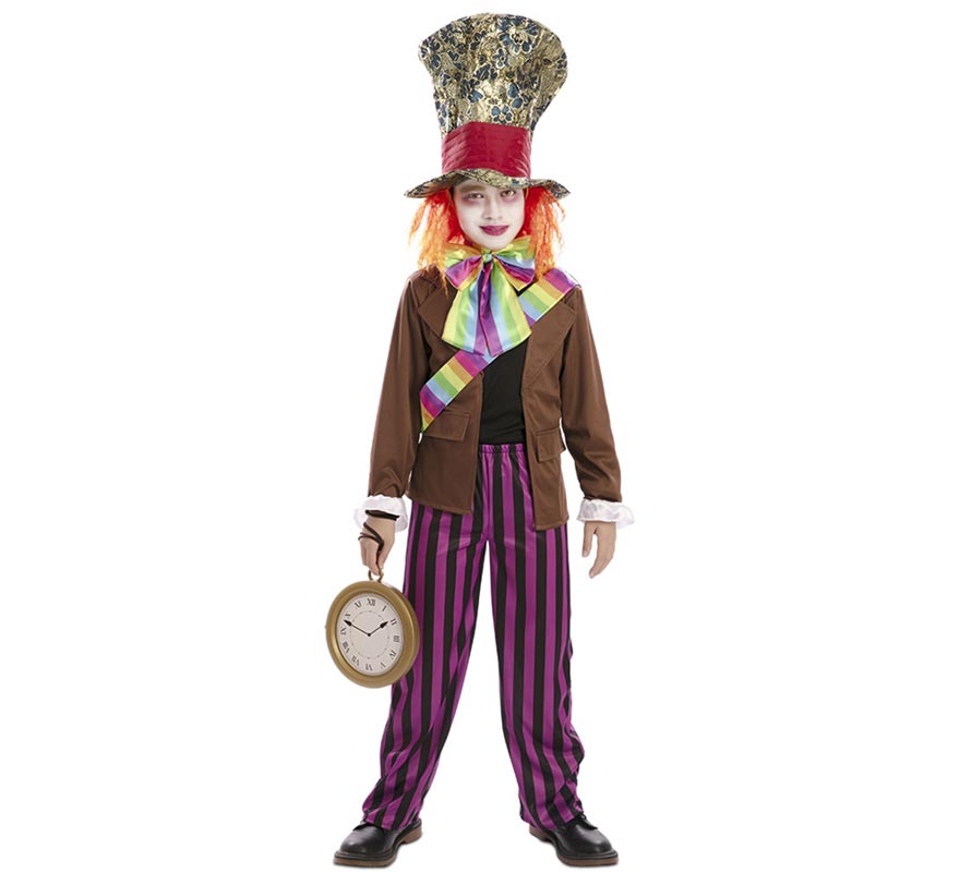 Fato de Chapeleiro Maluco para meninos-B