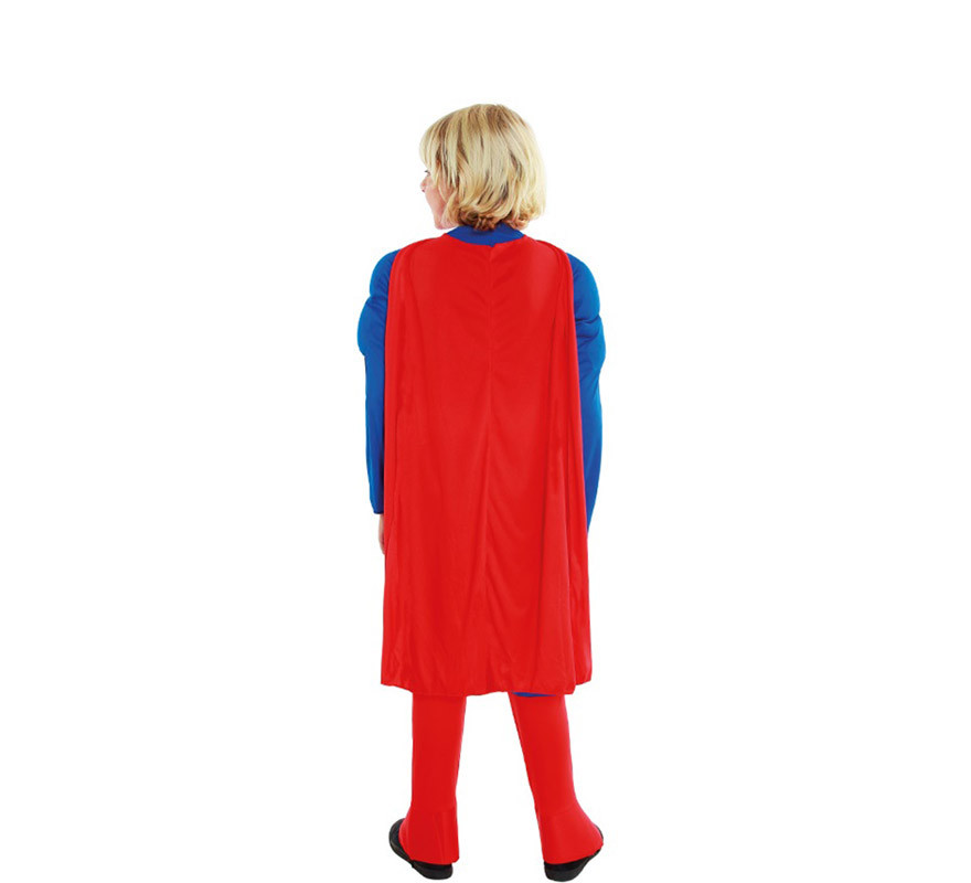Fato de super-herói kryptoniano infantil-B