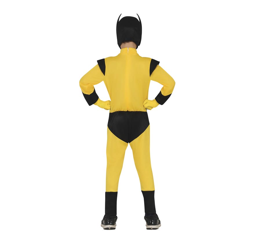 Yellow Super Wolf Costume for Boys-B