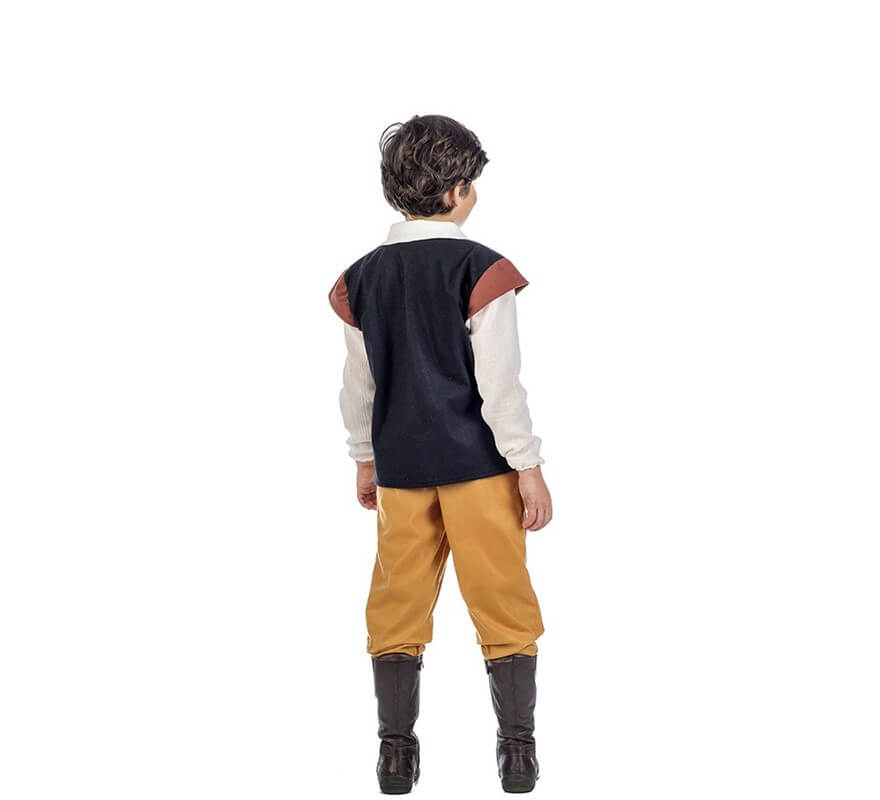 Mittelalterliches Tabernero-Kostüm für ein Kind-B