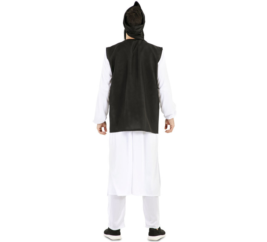 Disfraz de Talibán con turbante para hombre-B