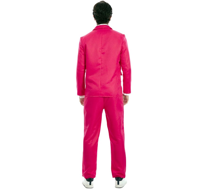 Men's Pink Neon Suit Costume-B