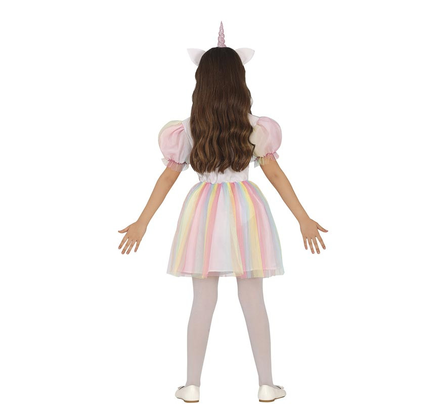 Regenbogen-Einhorn-Kostüm für Mädchen-B