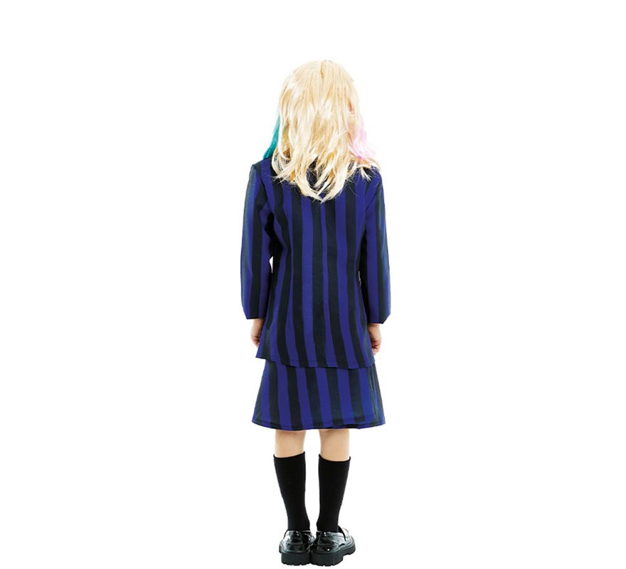 Costume uniforme scolastica scura per ragazze e adolescenti-B