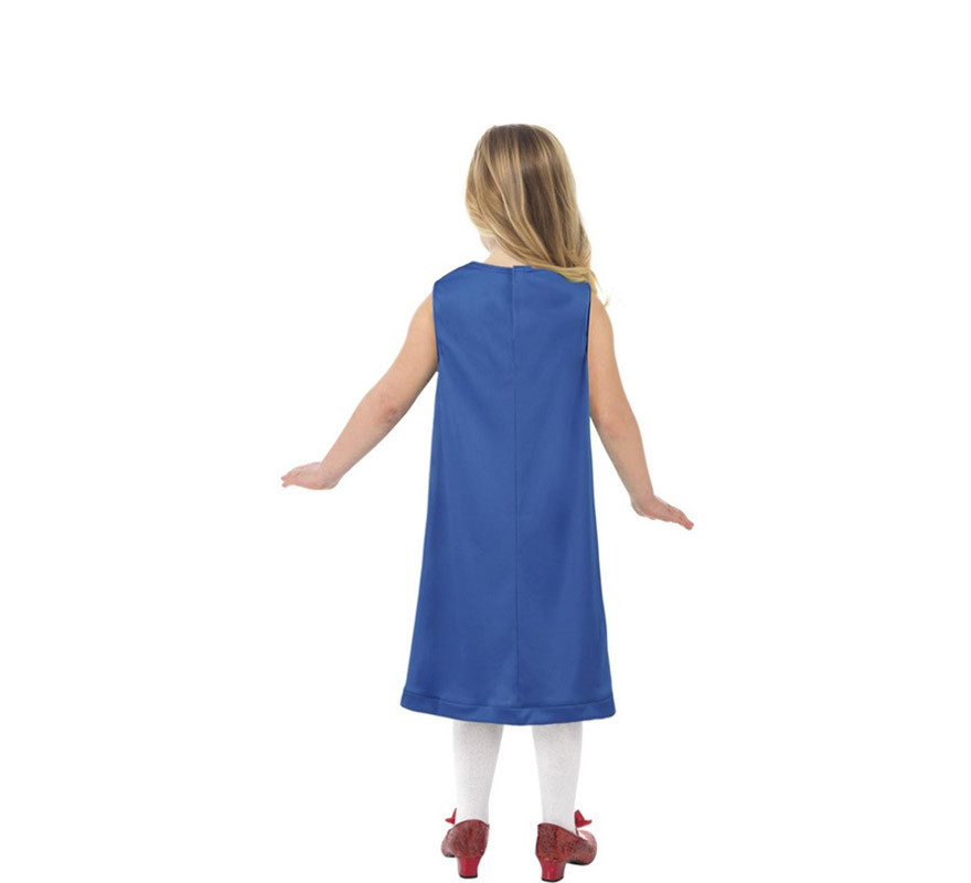 Union Jack Vereinigtes Königreich Sparkly Dress Kostüm für Mädchen-B
