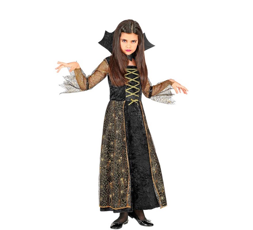 Spider Vampire Costume for Girls-B