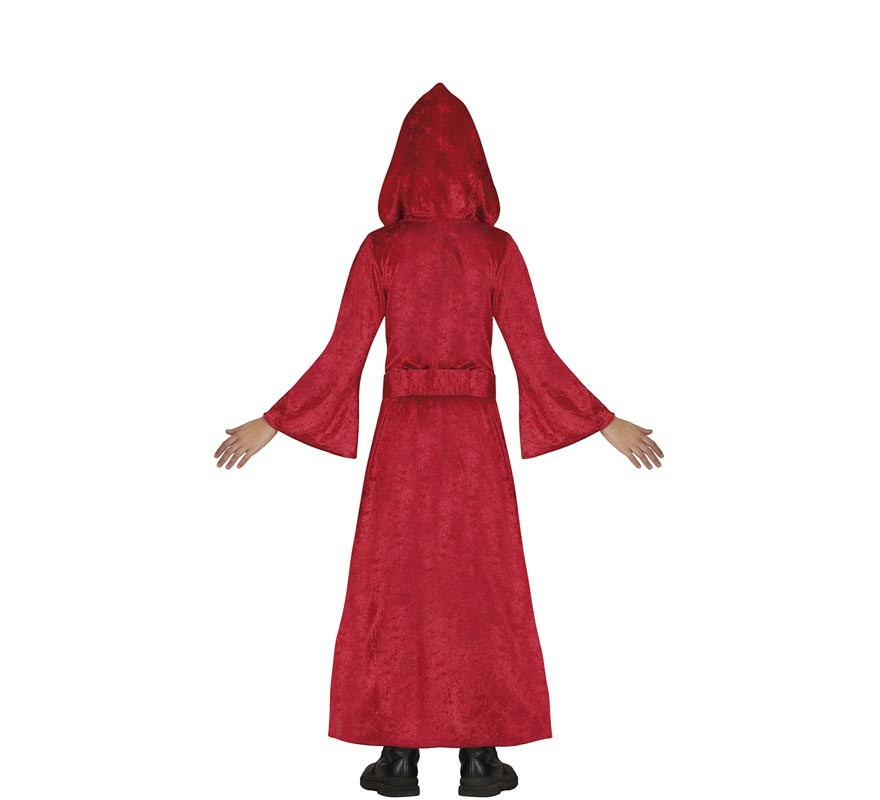 Red hooded vampire costume for girls-B