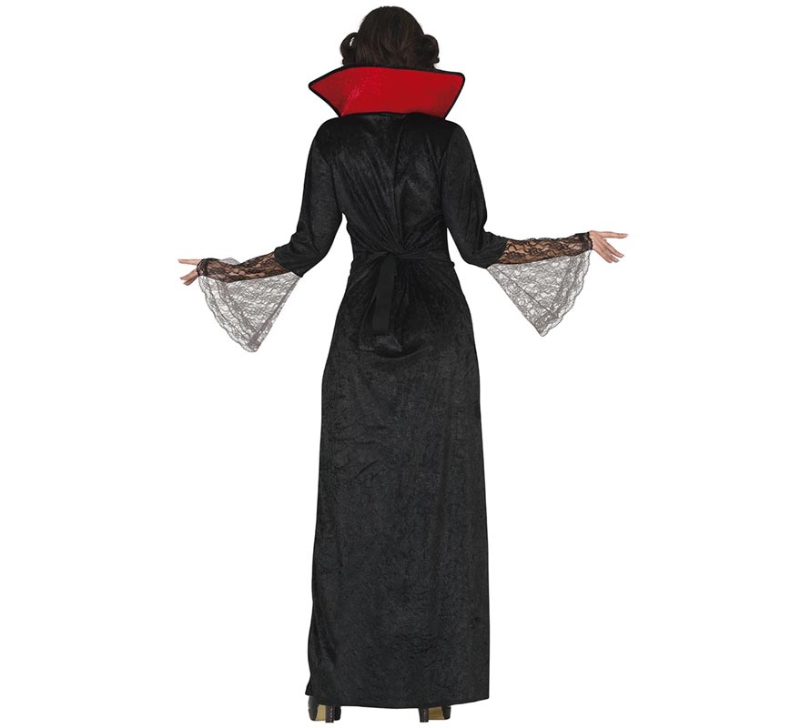 Disfraz de Vampiresa Coqueta con mangas para mujer-B