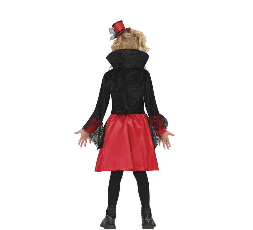 Elegant Vampiress Costume for Girls-B