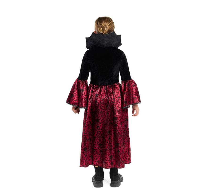 Gothic Vampiress Costume for Girls-B