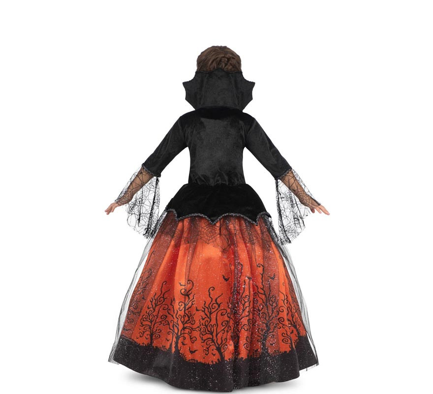 Vampire Queen Halloween Costume for Girls-B