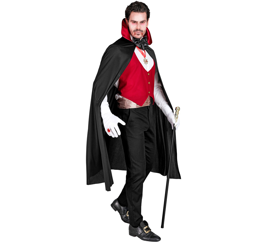 Dracula Vampire Costume for Men-B