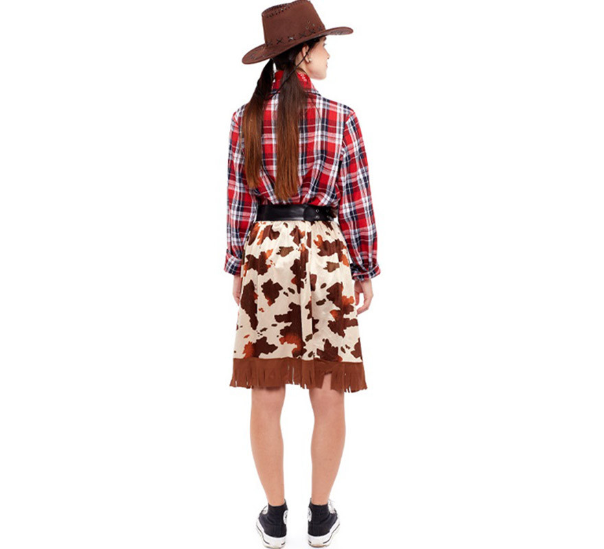 Costume da cowgirl del vecchio West per donna-B
