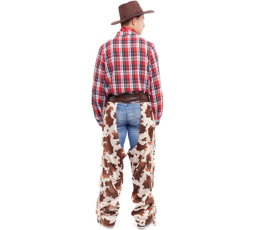 Costume da cowboy del vecchio West per uomo-B