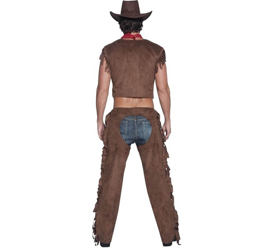 Costume da cowboy per un uomo-B