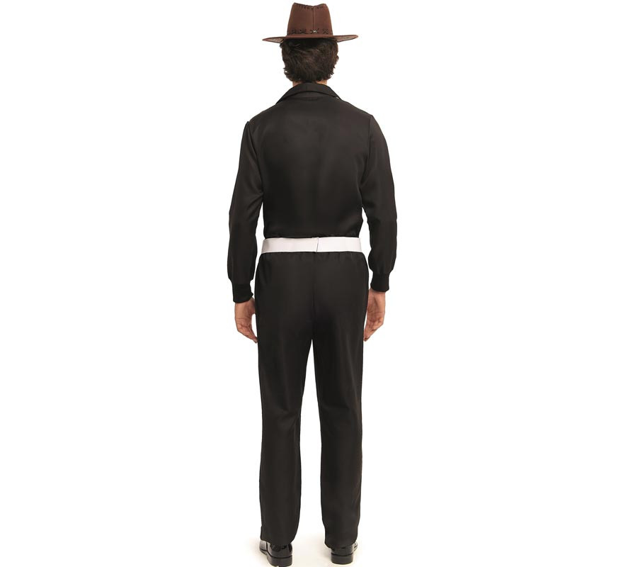 Black and white Old West Cowboy costume for men-B