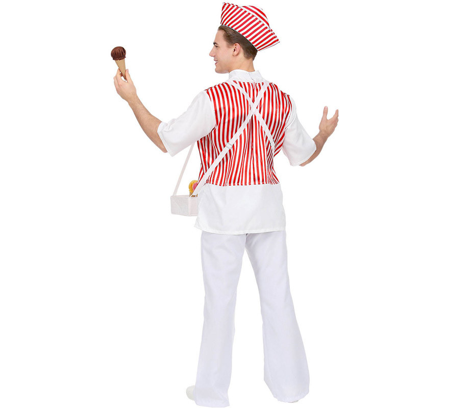 Traditionelles Eisverkäufer-Kostüm für Herren-B