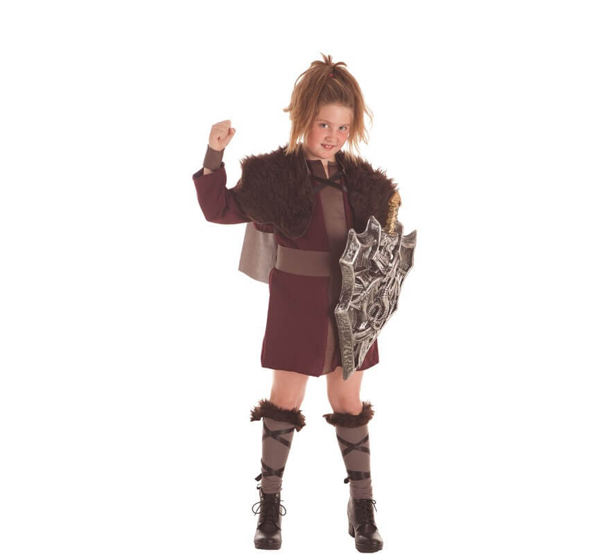 Disfraz de Vikingo con Casco para niño-B