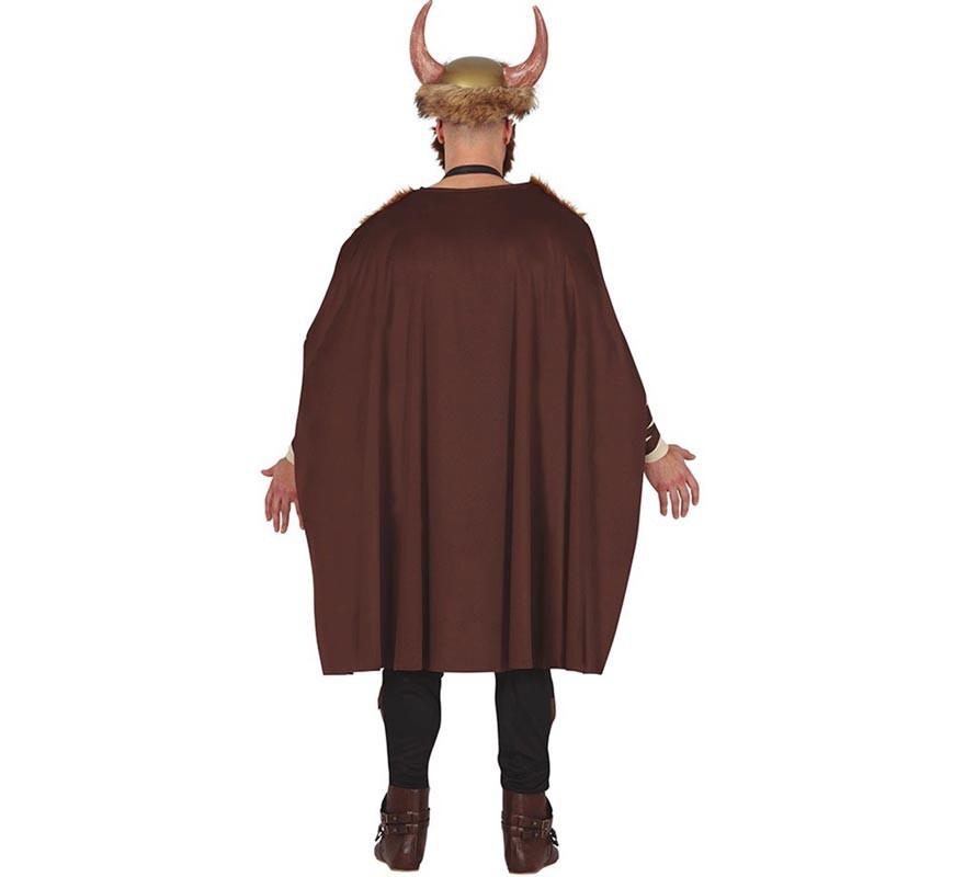Disfraz de Vikingo Marrón para hombre-B