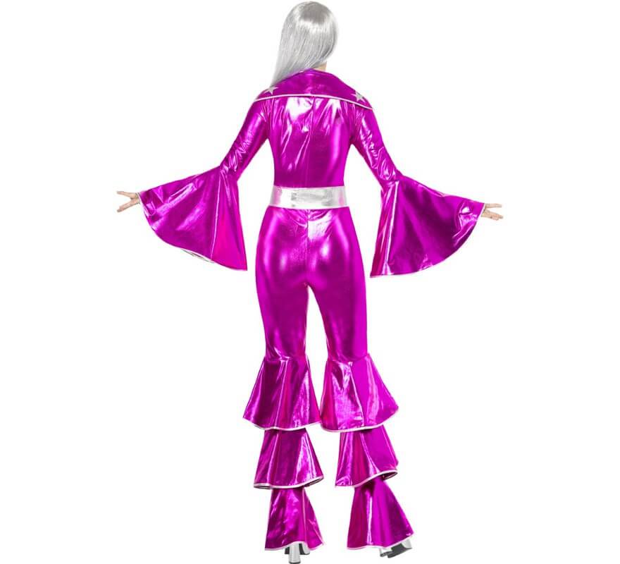 Disfraz Disco Dancing Dream Rosa para Mujer-B