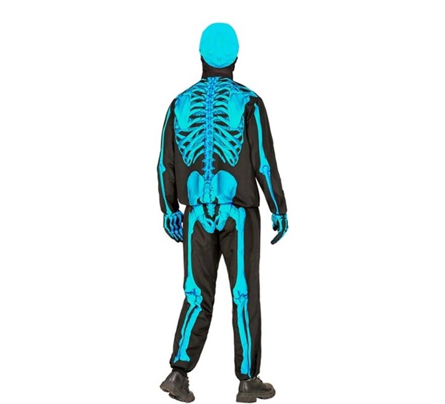 Disfraz Express de Esqueleto Fluorescente para niño-B