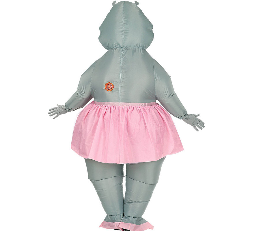 Disfraz Hinchable de Bailarina Hipopótamo para adulto-B