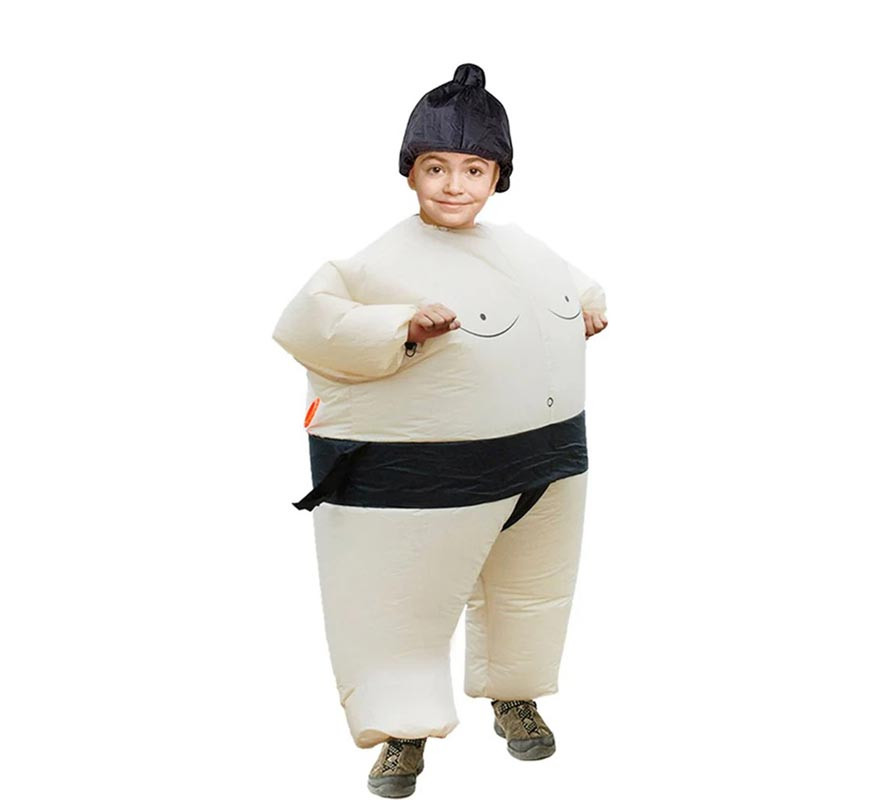 Disfraz Hinchable de Luchador de Sumo para niños-B