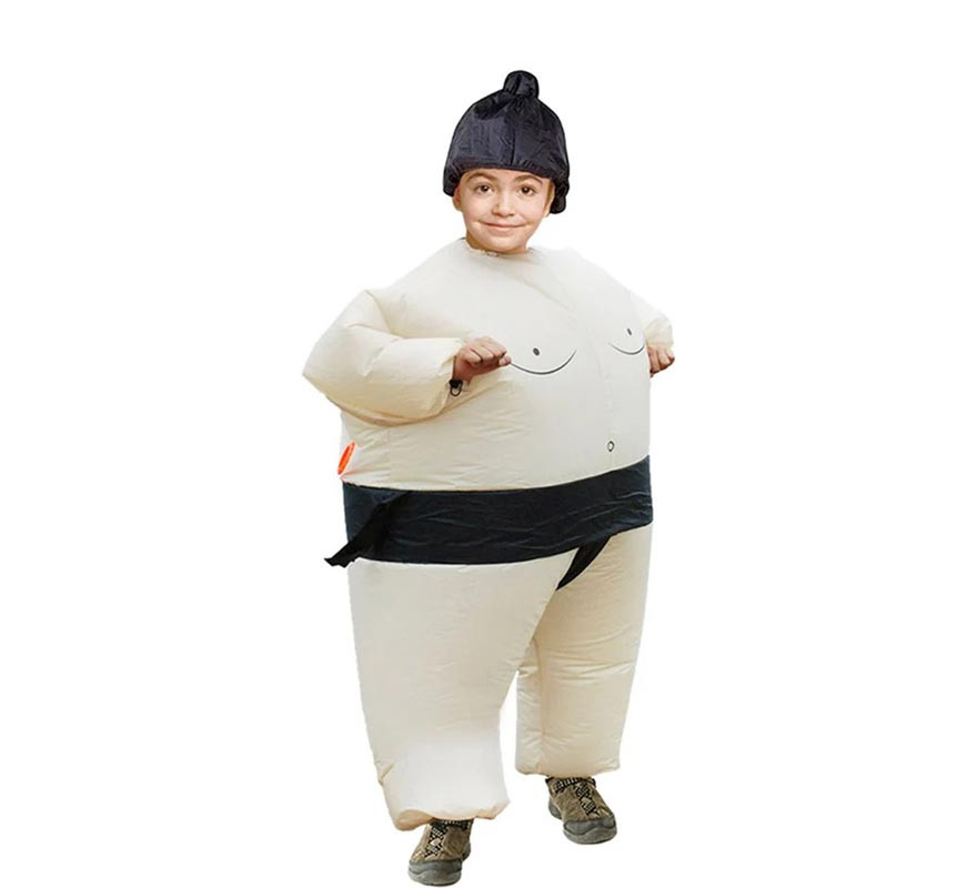 Costume gonfiabile da lottatore di sumo per bambini-B